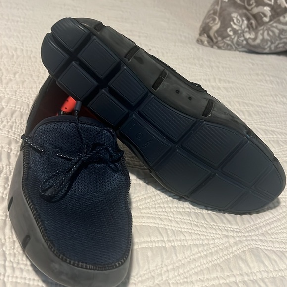 Worn twice swims moccasins blue - Picture 2 of 4